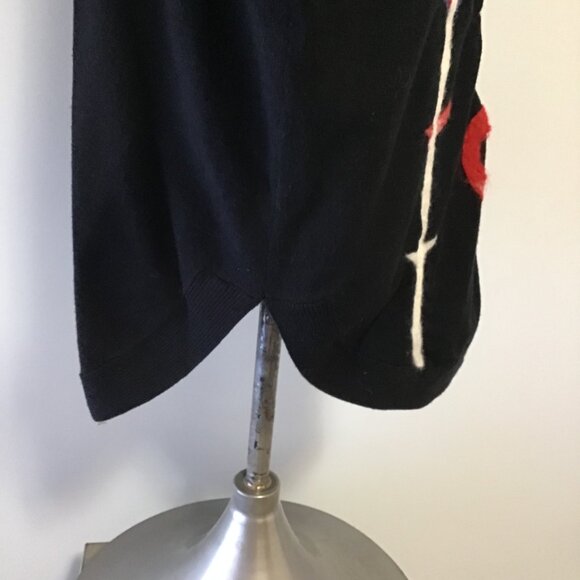 Gabby Isabella Crew Neck Multi Colour Heart Motif Sweater Size XL - Picture 4 of 12